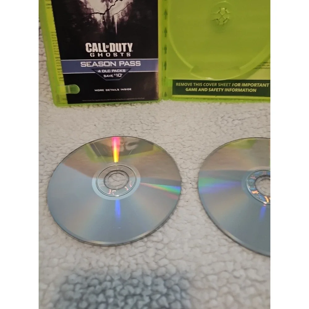 Call of Duty: Ghosts (Microsoft Xbox‎ 360, 2013, 2 Disc) Tested Working