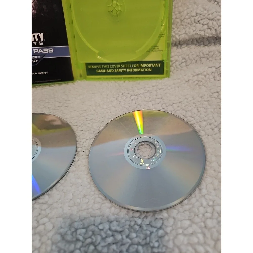 Call of Duty: Ghosts (Microsoft Xbox‎ 360, 2013, 2 Disc) Tested Working