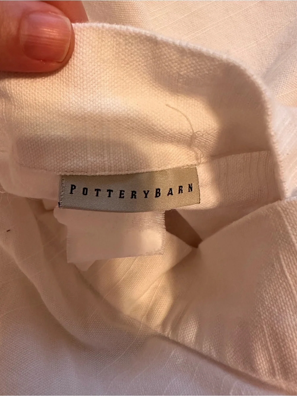Pottery Barn Embroidered Pillow Cover