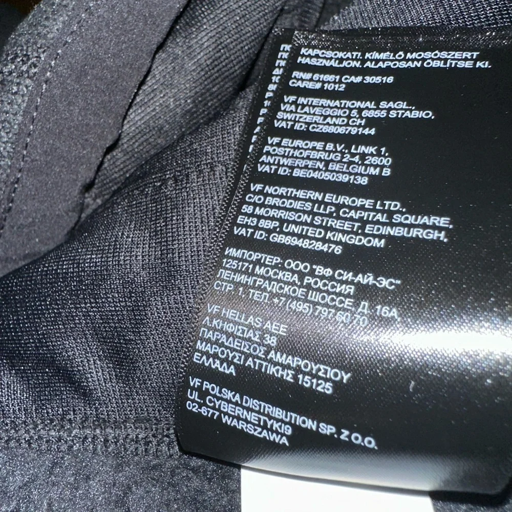 The North Face new tags