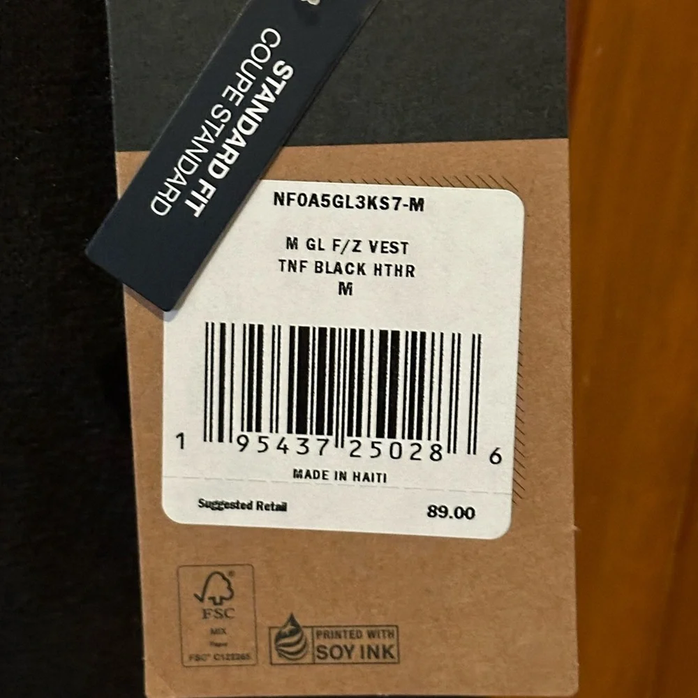 The North Face new tags