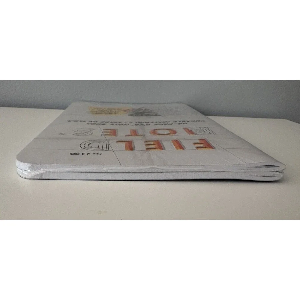 Field Notes 64 Page 6x8 Note Book Durable Materials USA Chicago 2 Pack New!