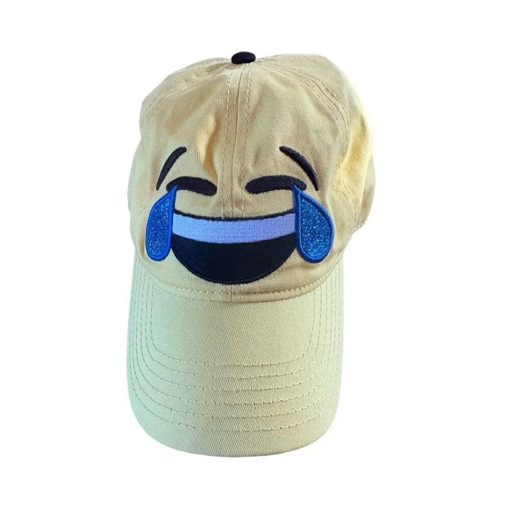 Tears of Joy Emoji Baseball Cap