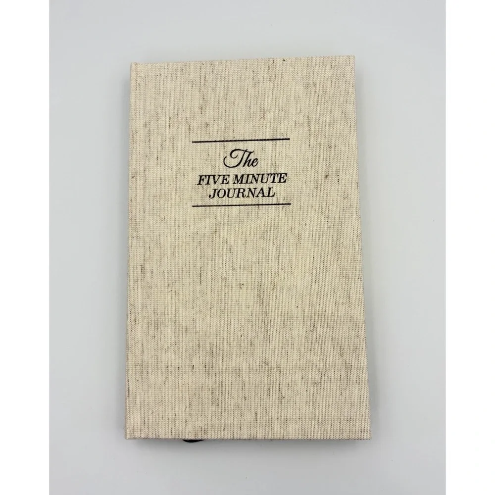 The Five Minute Journal Intelligent Change Original Linen Gratitude Undated New