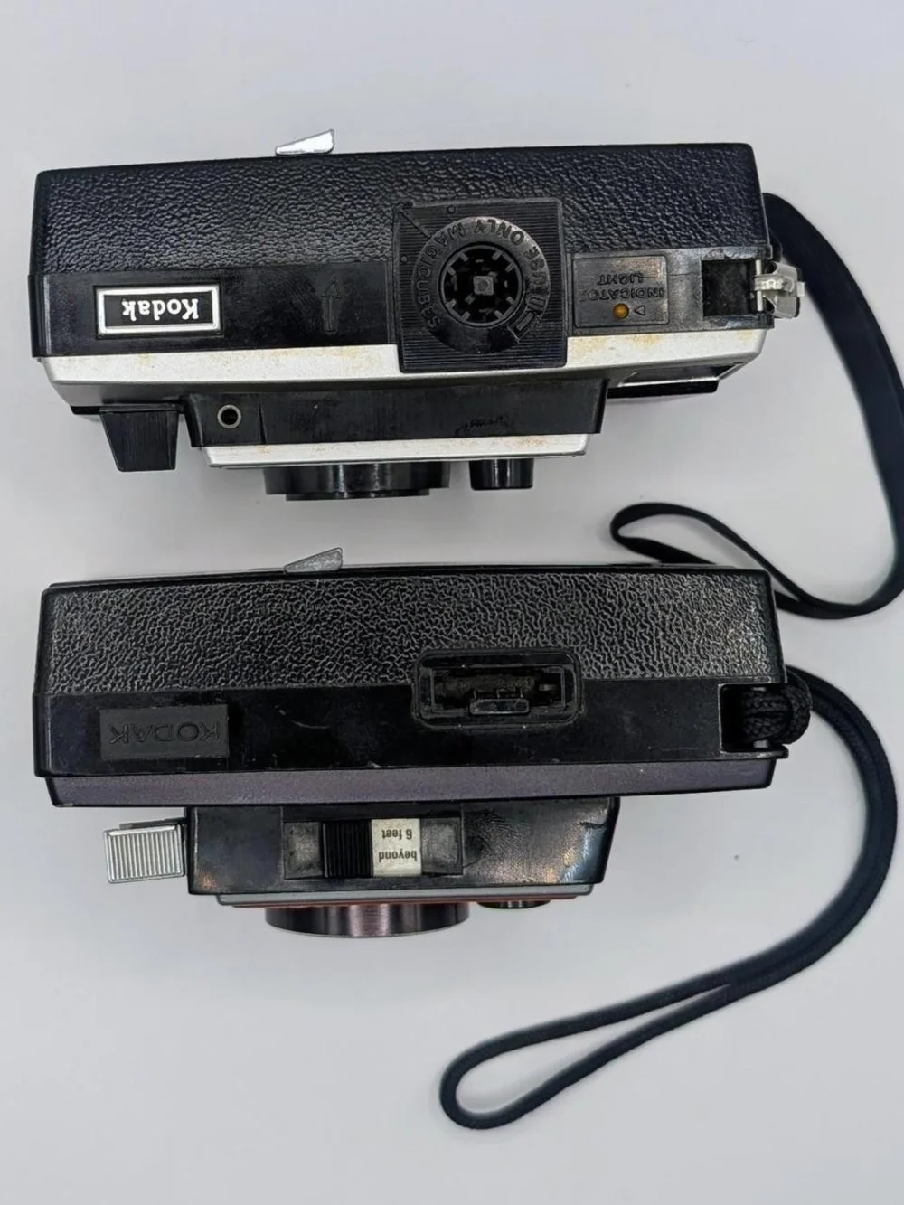 Kodak Instamatic X30 and X35F Cameras with Carrying Case