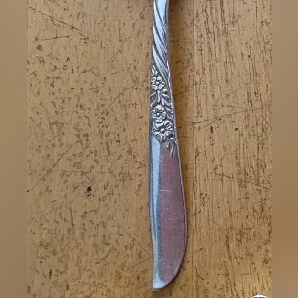 Wm Rogers spoon look rogers