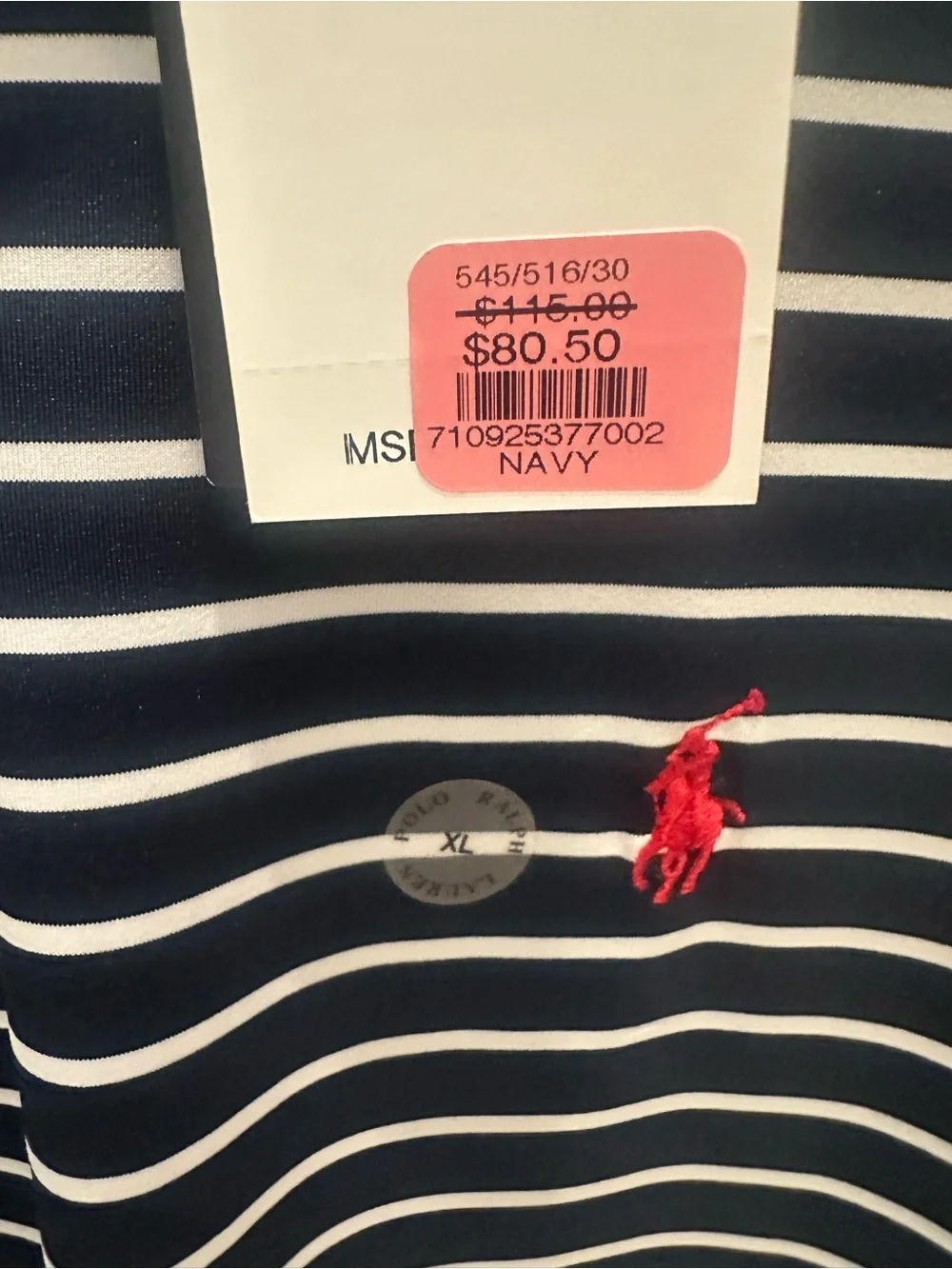 Polo Ralph Lauren striped navy