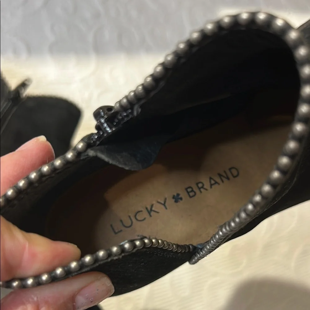 Lucky Brand suede occasion