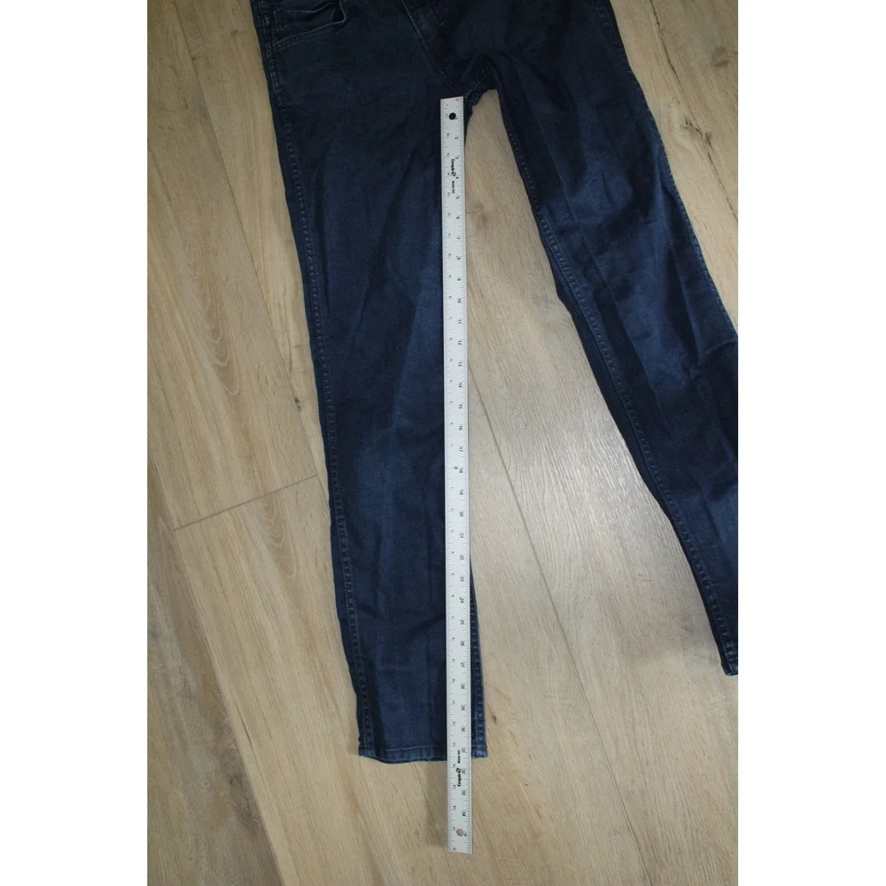 Levi's 511 Slim Fit Jeans Mens 32x34 Dark Indigo Blue Stretch Denim 04511-0717