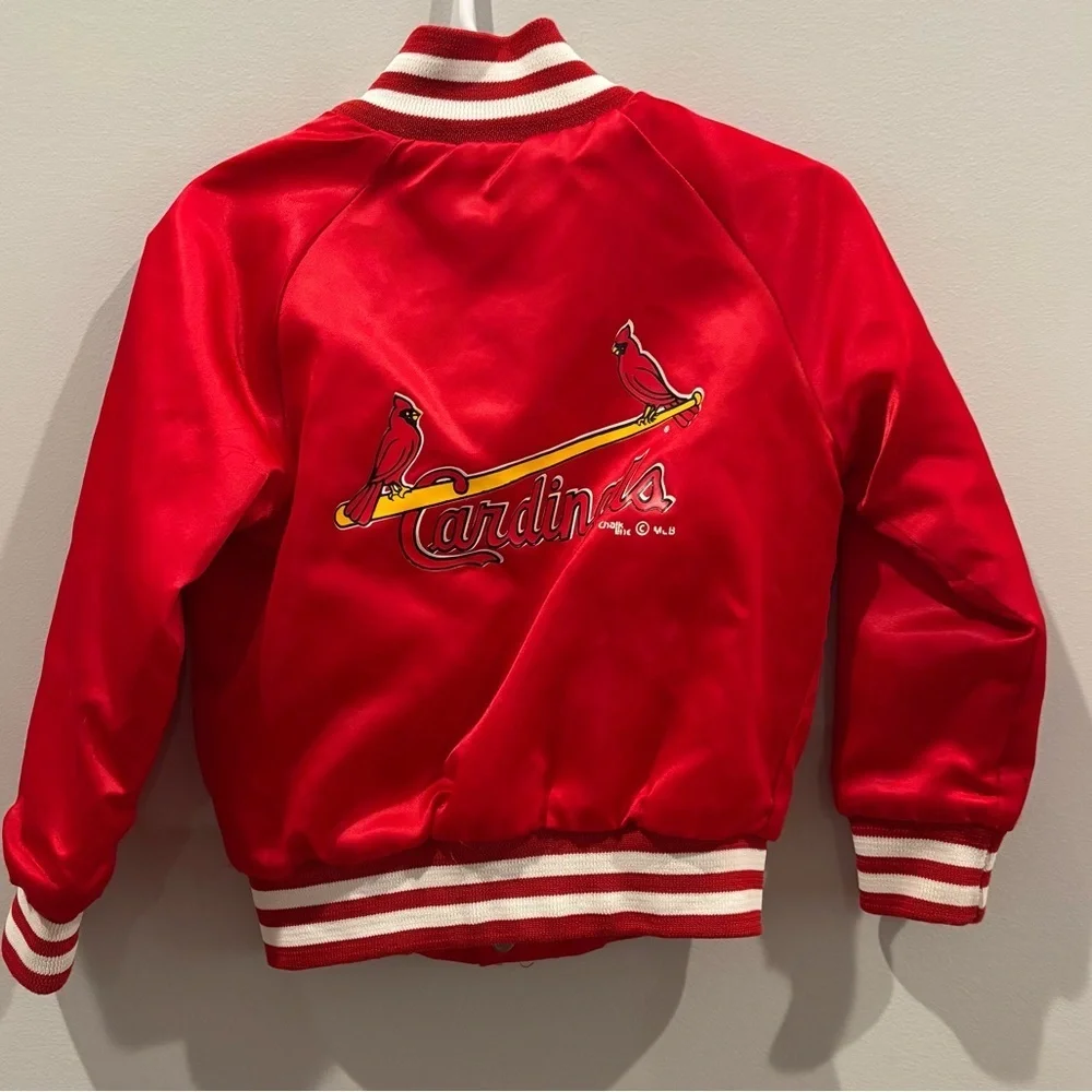 St. Louis Cardinals Vintage Bomber Jacket Kids