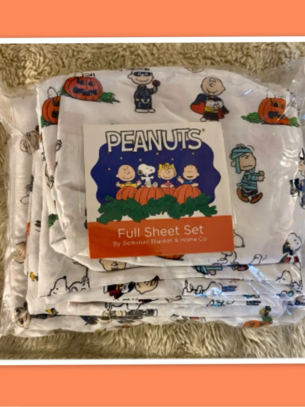 Berkshire Blanket & Home Co. ~ Peanuts 75 snoopy