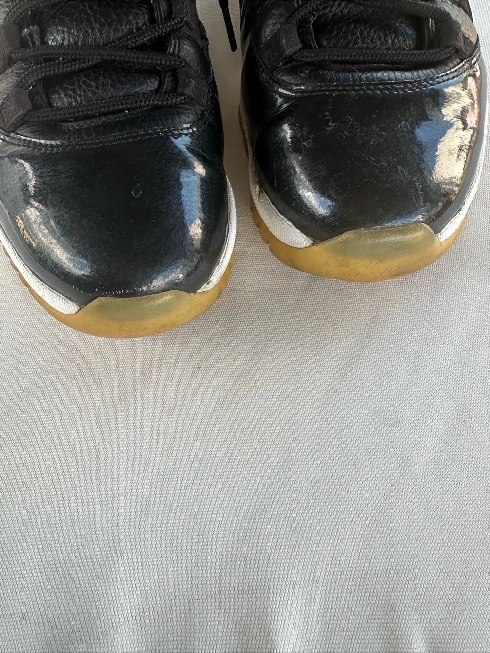 Jordan code yellowing tumbled