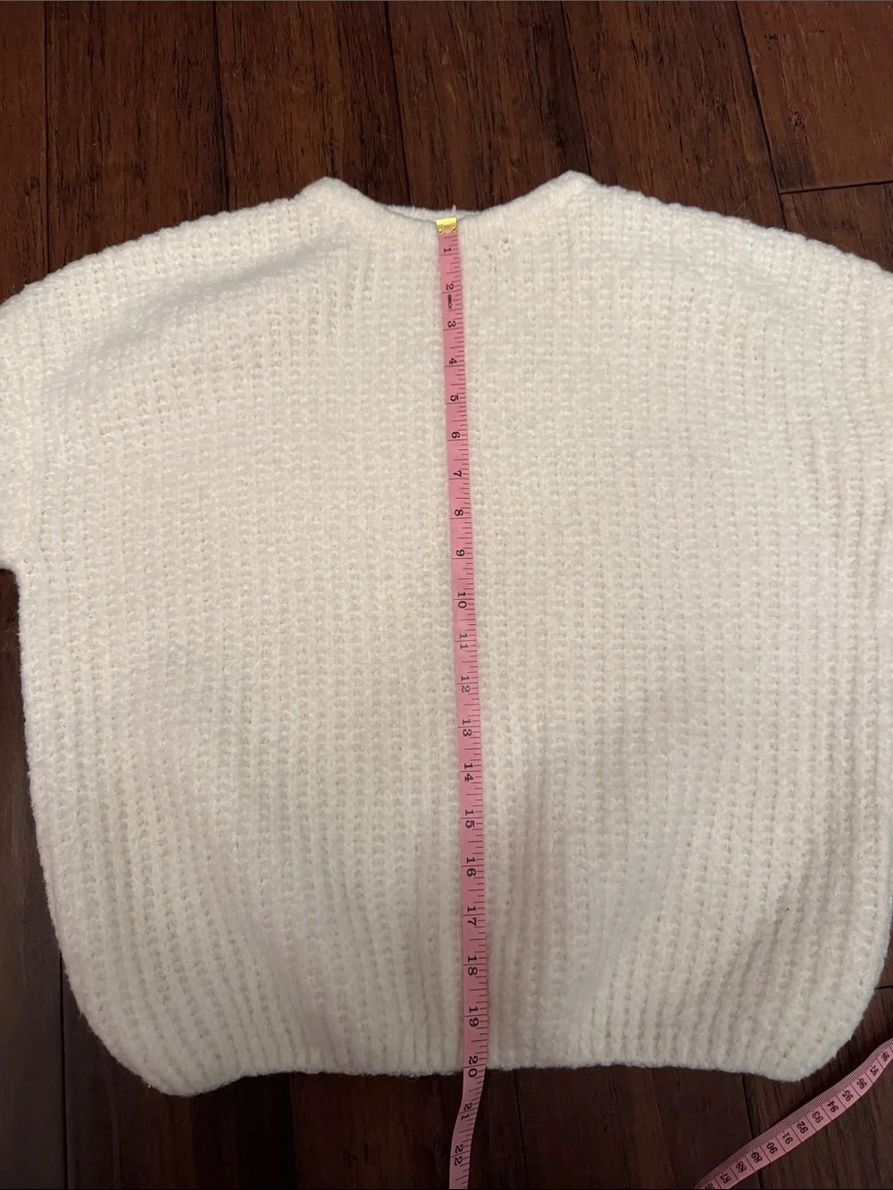 Wild Fable Cozy White Crew Neck Sweater size small