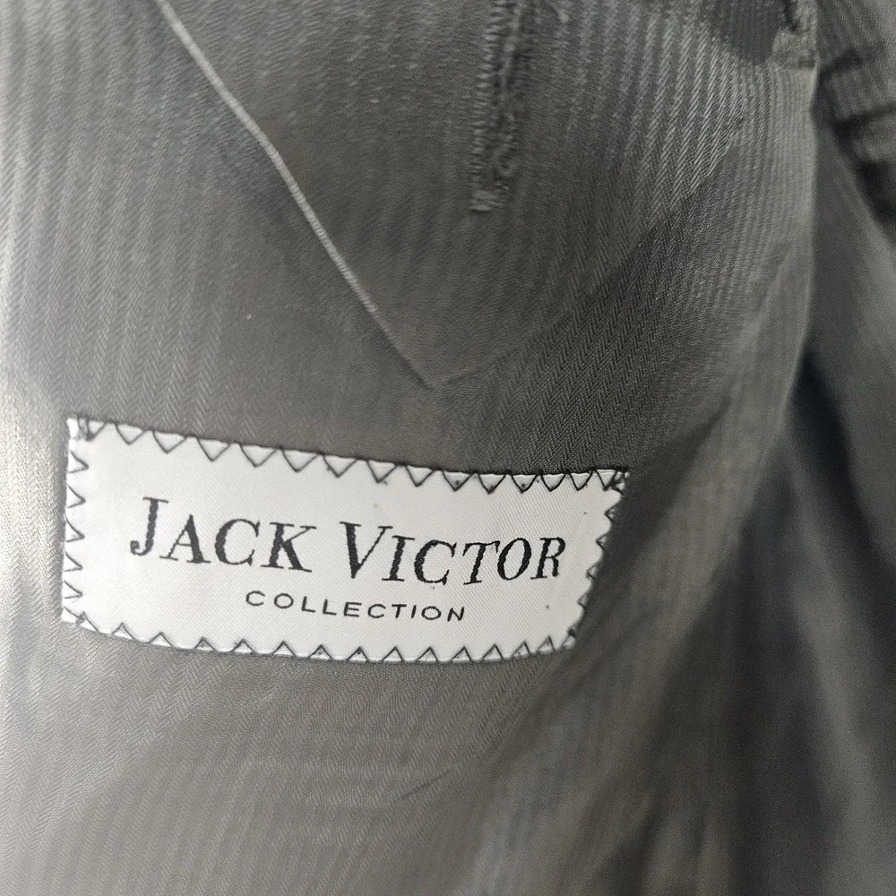 H.W.‎ Rosenblum Jack Victor Cashmere Blazer 45S Green Sport Coat Union Made...