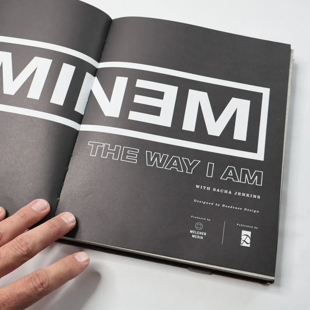 Eminem The Way I Am Hardcover Book- No Bonus DVD - Marshall Mathers Biography‎