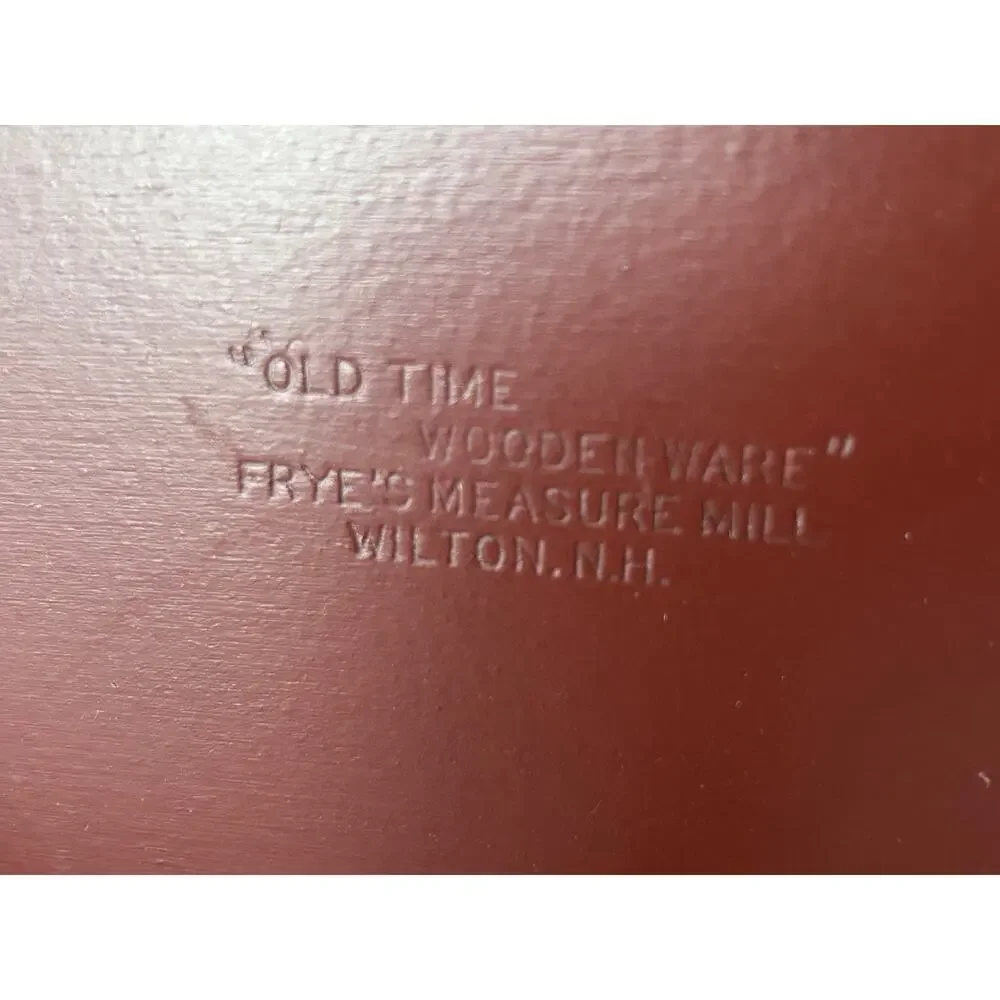 Fryes Wilton,N.H. vintage bentwood
