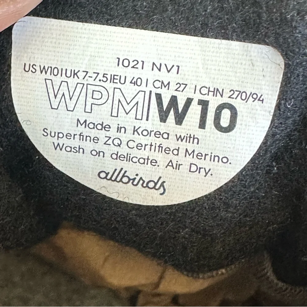 AllBirds WPM Womens Sz US 10 Wool Piper Mids Split Tartan Plaid‎ Limited Edition