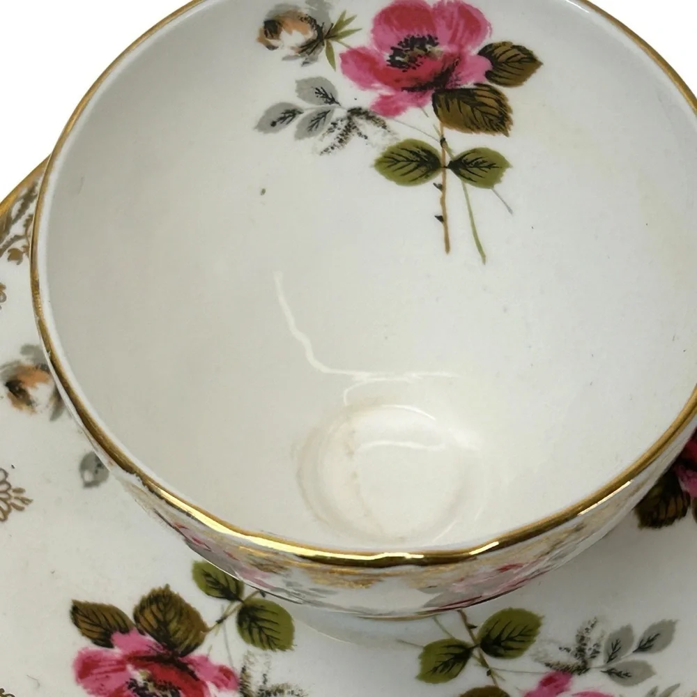 N/A cup cracks floral