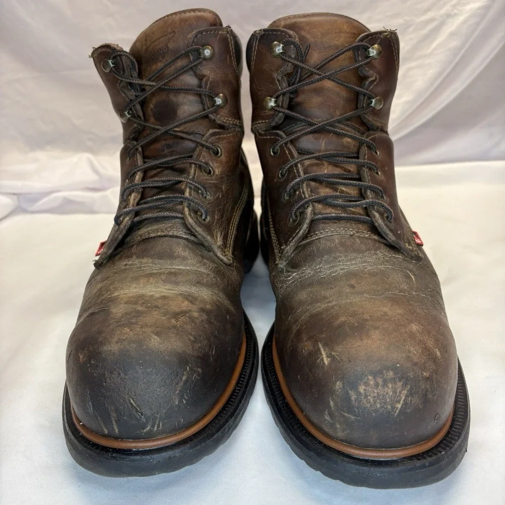 Red Wing 4215 Men Waterproof Boots‎ Steel Toe Genuine Leather Durable Size 11 D