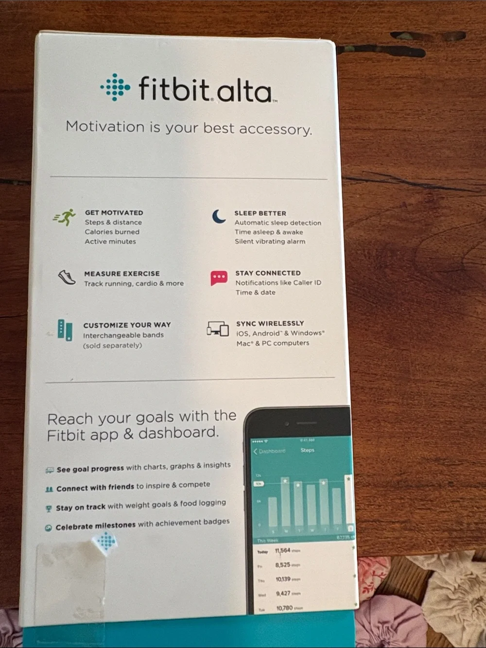 fitbit Alta Fitness Wristband - Teal