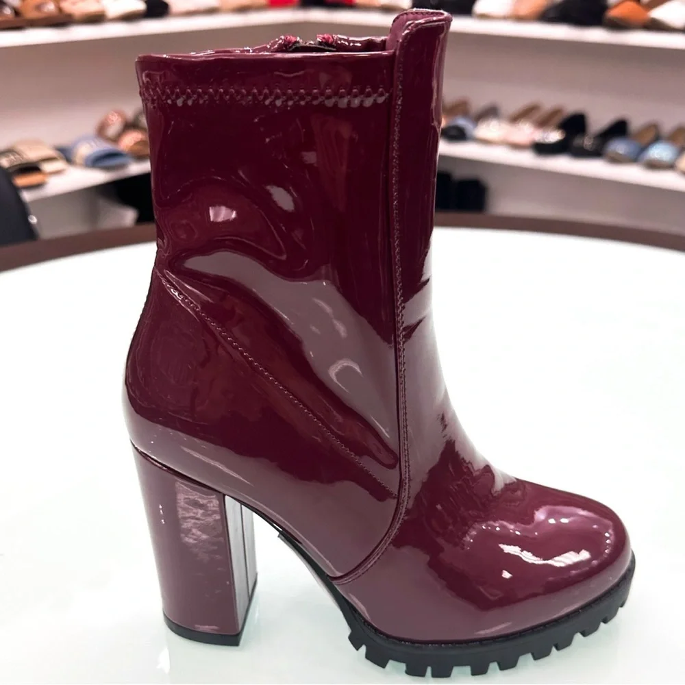 N/A burgundy platform