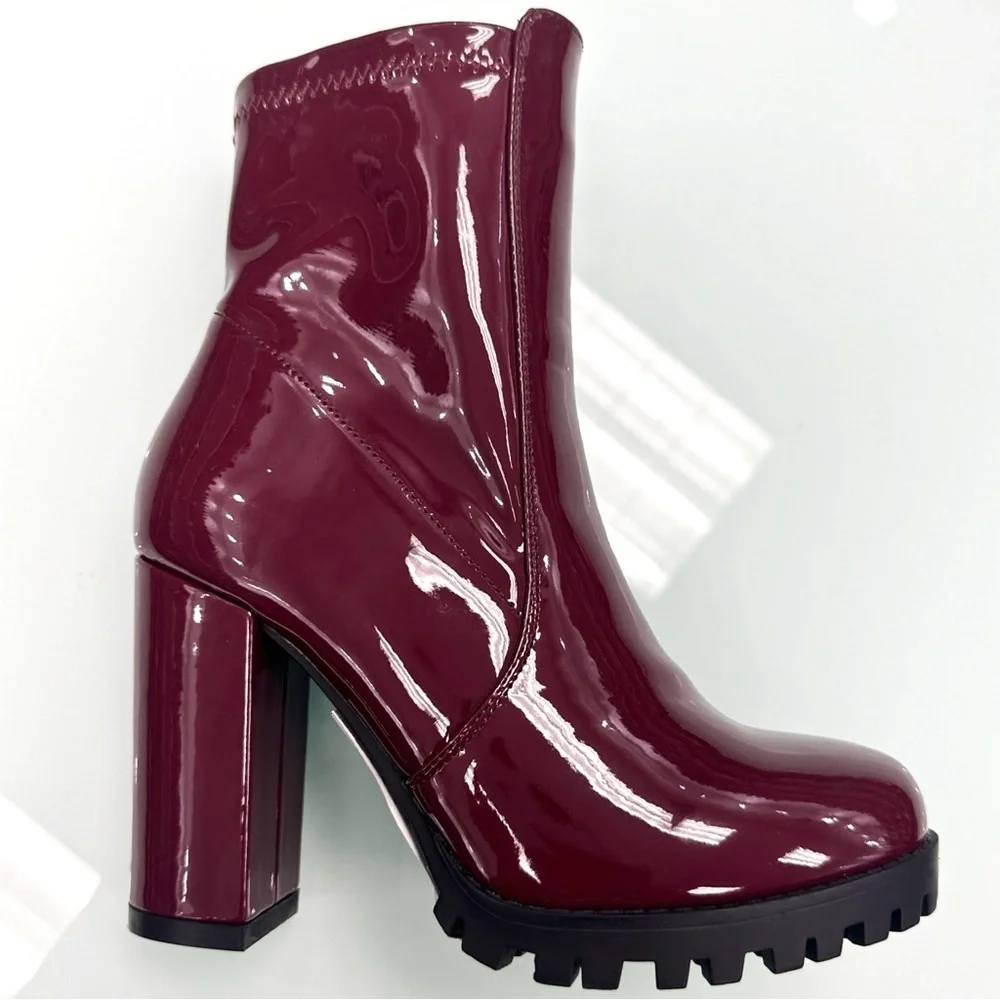 N/A burgundy platform