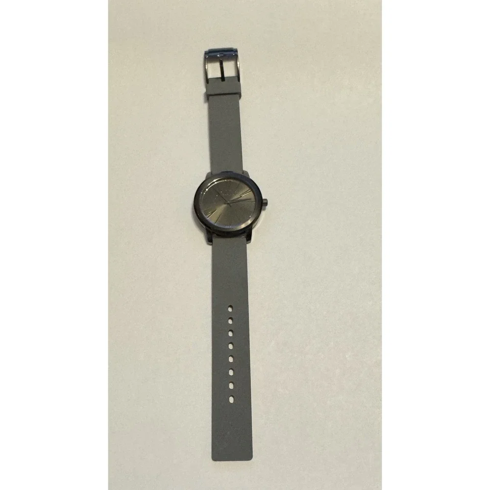 Michael Kors With Grey Silicone Strap Women's Watch - MK-2638 -needs New Battery