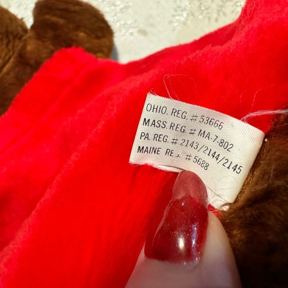 Vintage christmas teddy