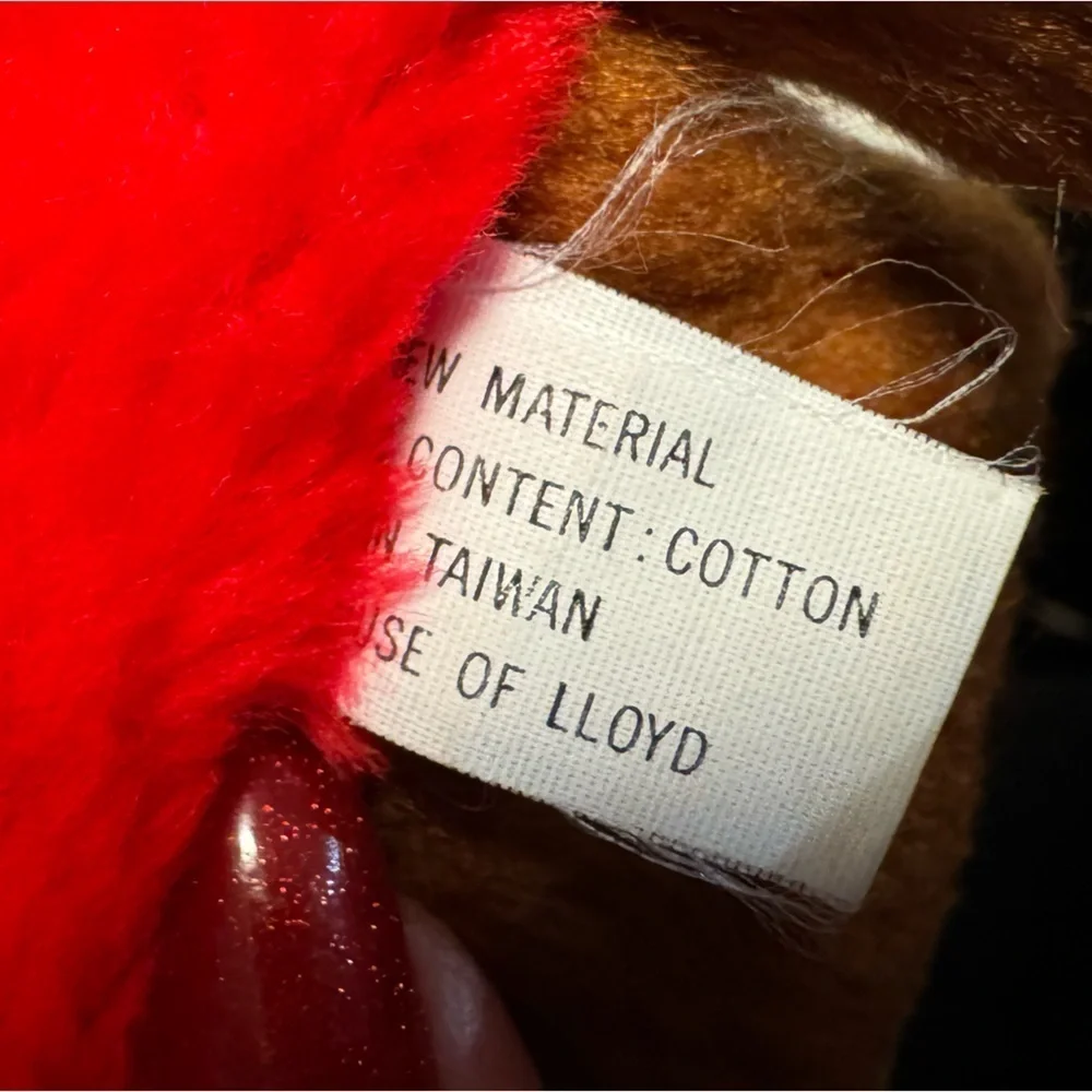 Vintage christmas teddy