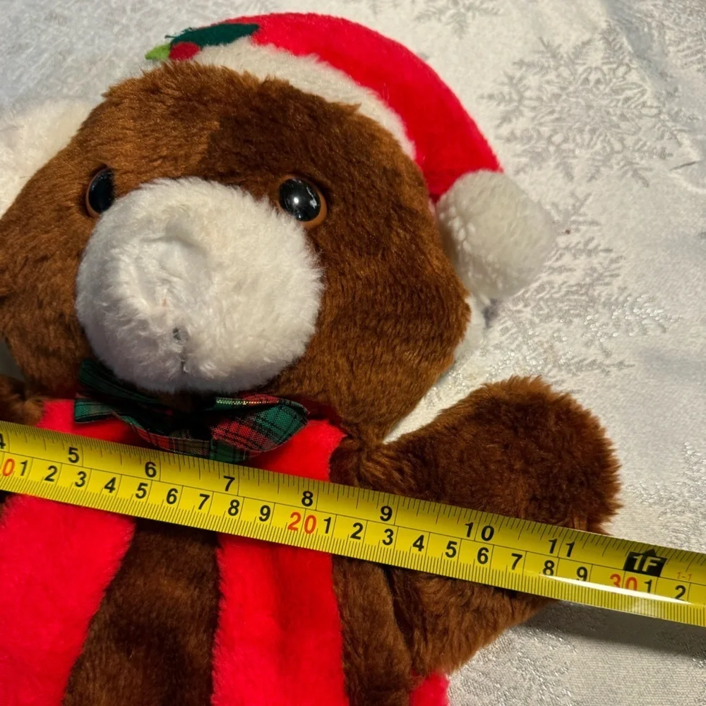 Vintage christmas teddy
