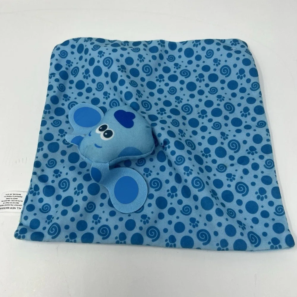 Blues Clues Lovey Puppy Dog Security Blanket Baby Plush Swirl Walmart 9