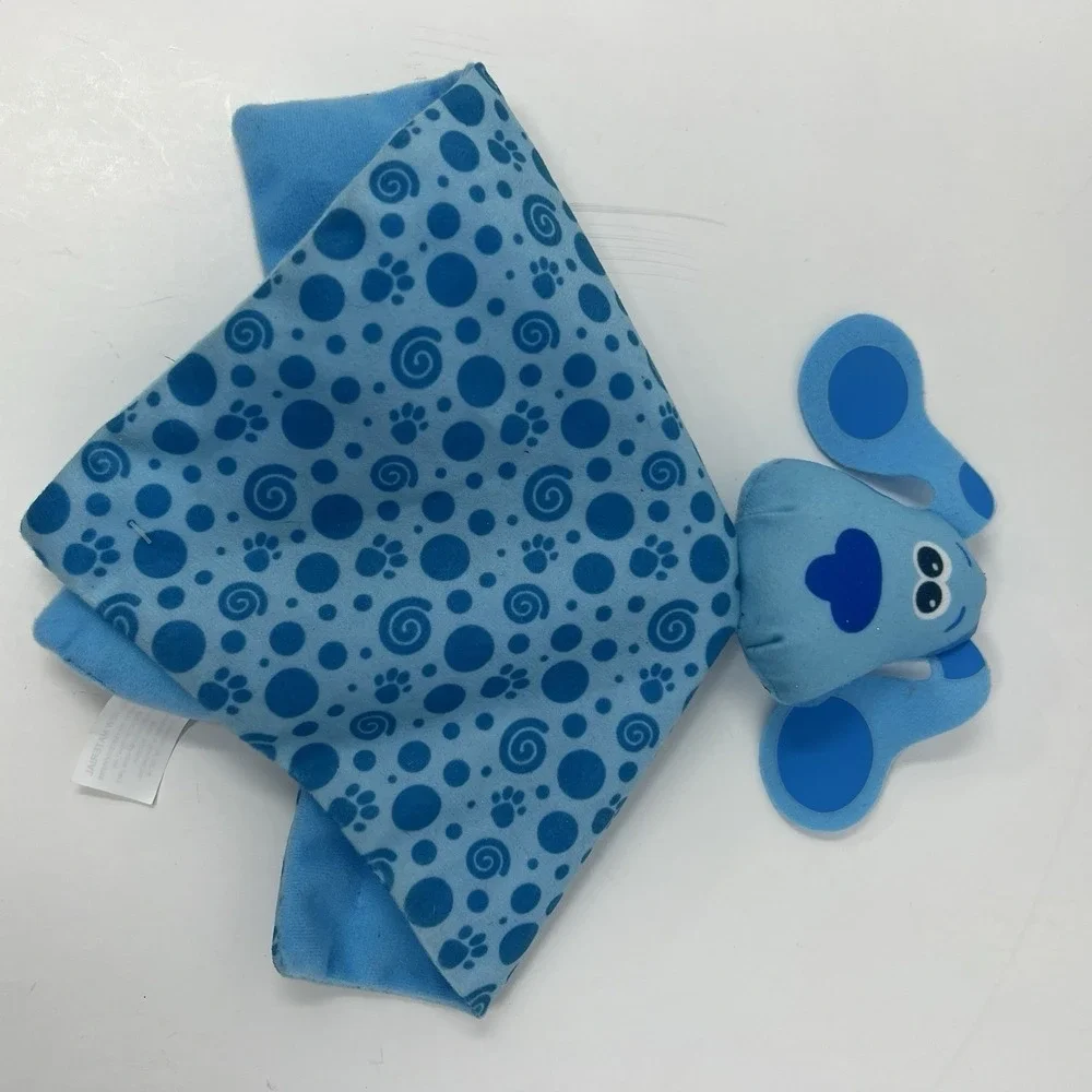 Blues Clues Lovey Puppy Dog Security Blanket Baby Plush Swirl Walmart 9