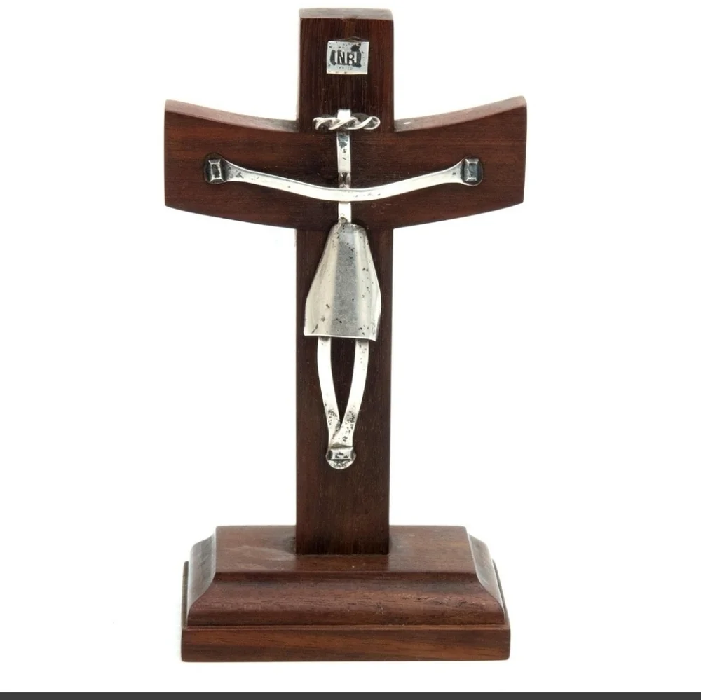 Crucifijo Xxs Silver 925,made Mexico.