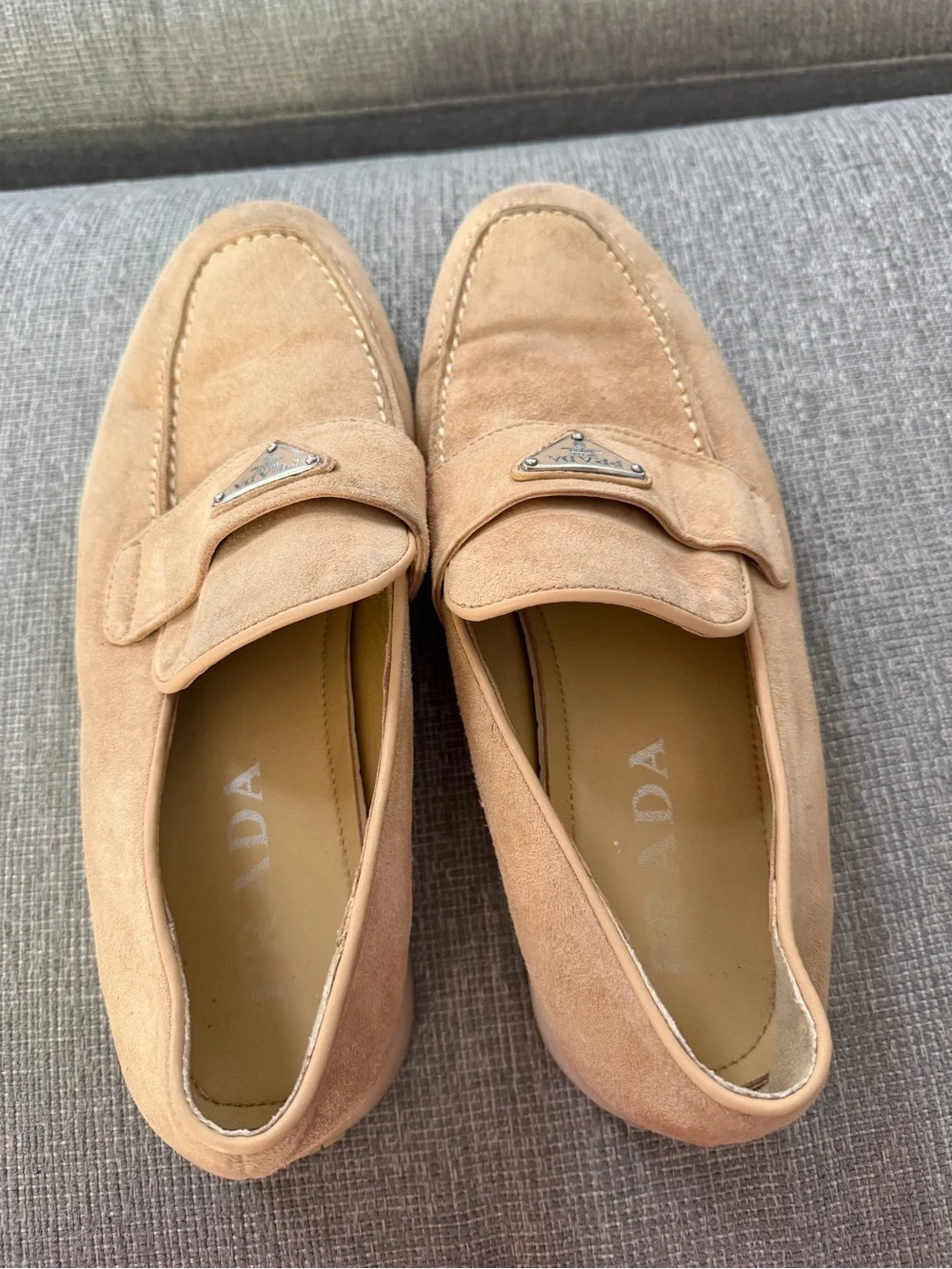 Prada men’s suede