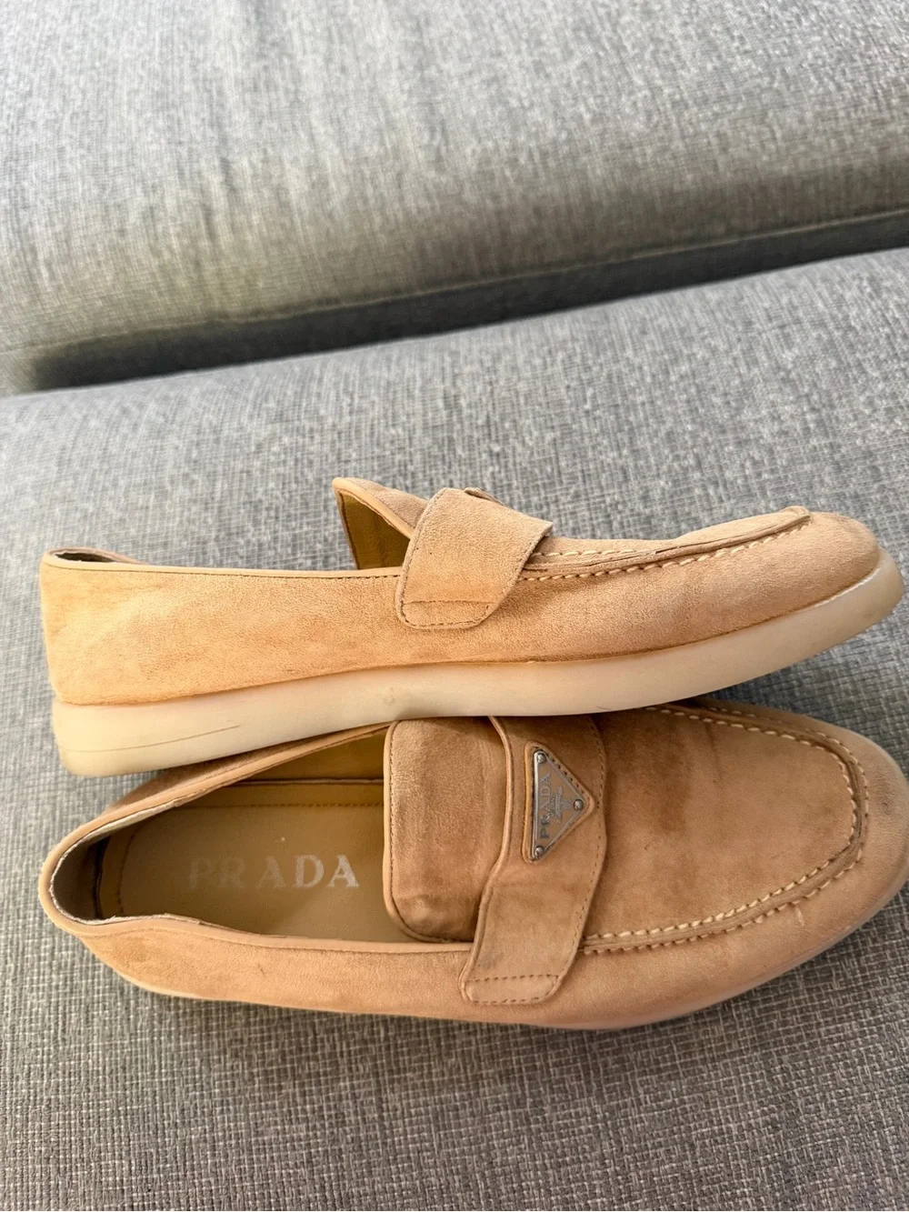 Prada men’s suede