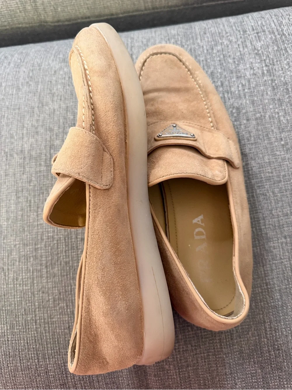 Prada men’s suede