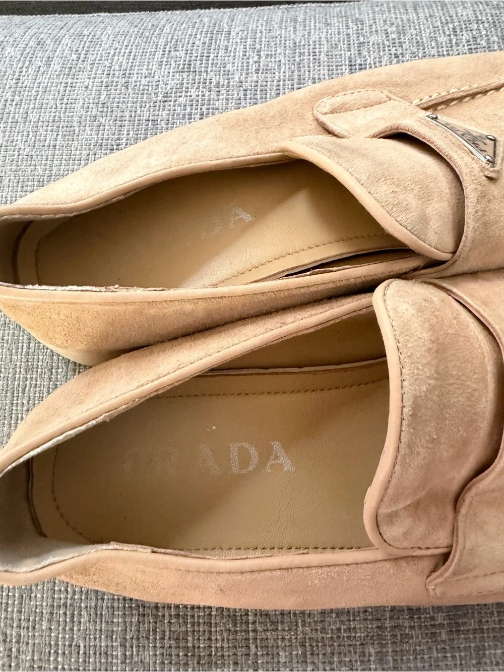 Prada men’s suede