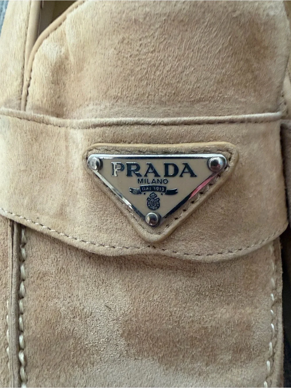 Prada men’s suede
