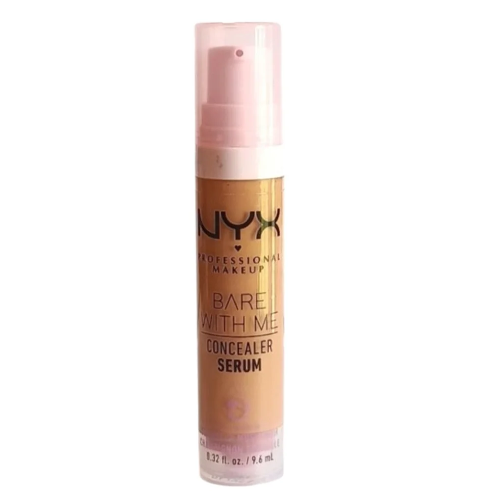 2 x NYX Professional Makeup Bare With Me Serum Concealer, Tan