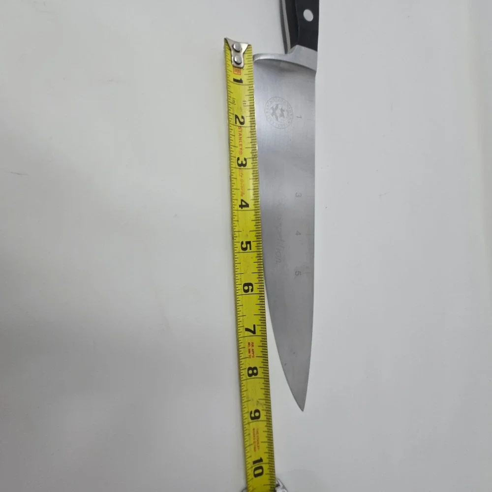 F. Dick Competition Chef Knife Johnson & Wales University 8.5 Inch Blade Black