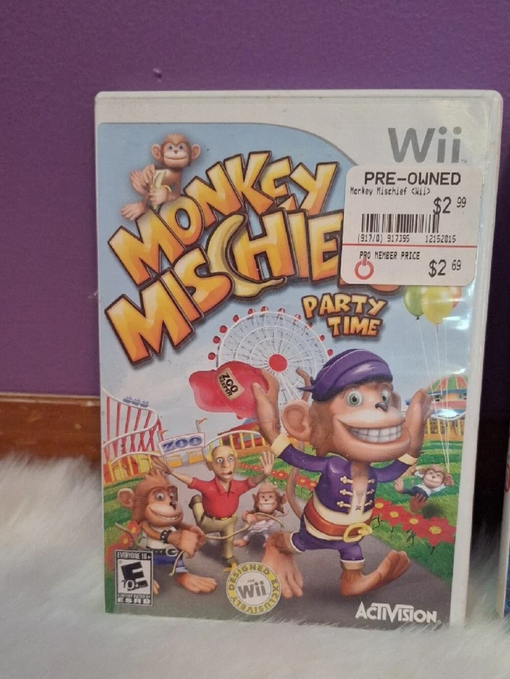 Wii wall•e monkey