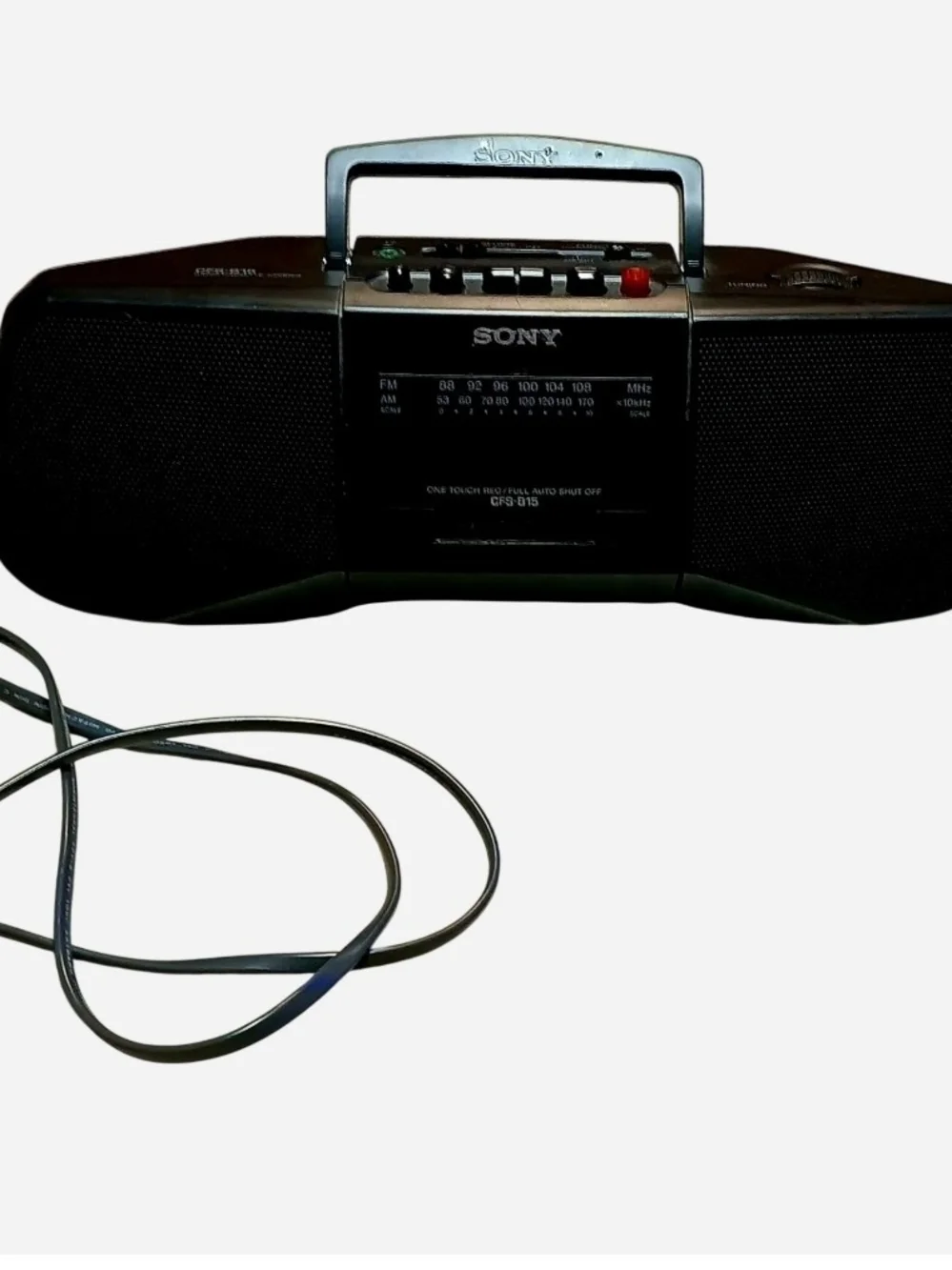 Sony Portable Boombox Radio Cassette Player