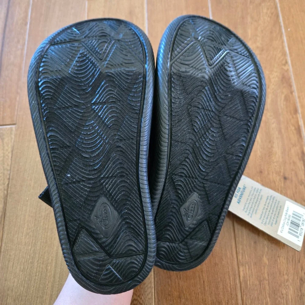 Chaco Kids Chillos Clog Black Water Shoes JCH180360 Size 1 NEW Hiking Outdoor
