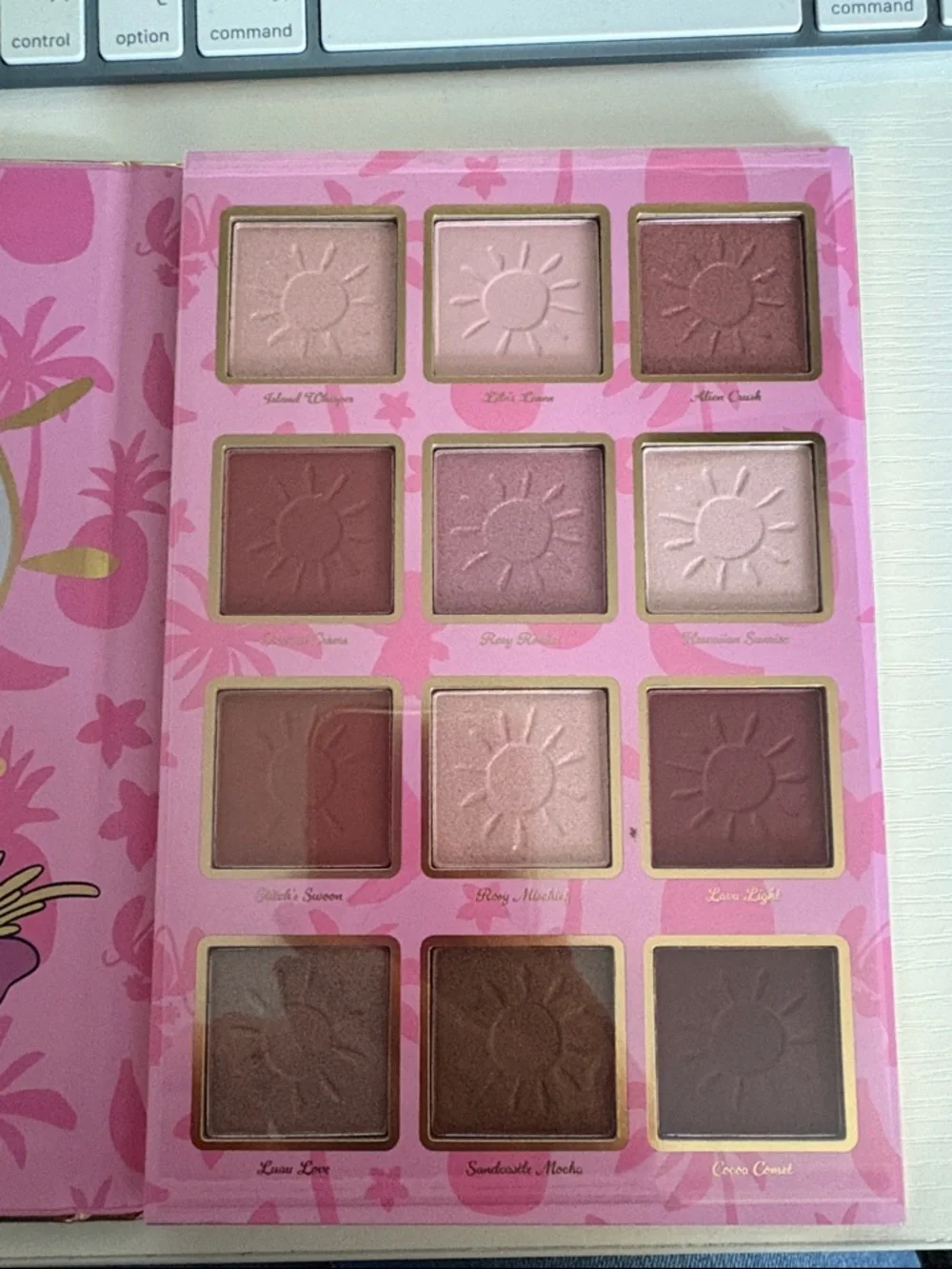 Disney themed eyeshadow