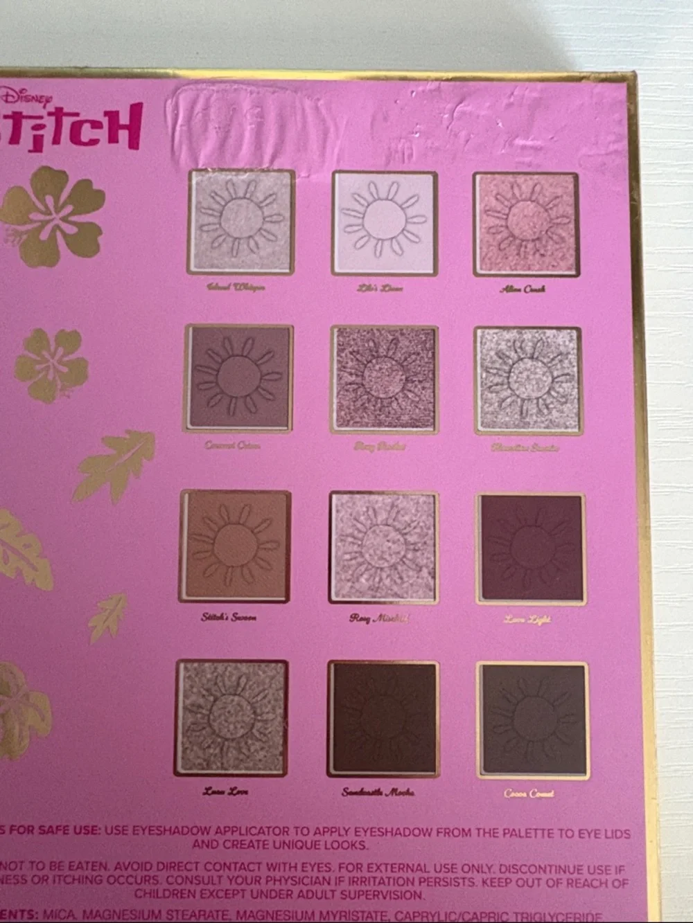 Disney themed eyeshadow
