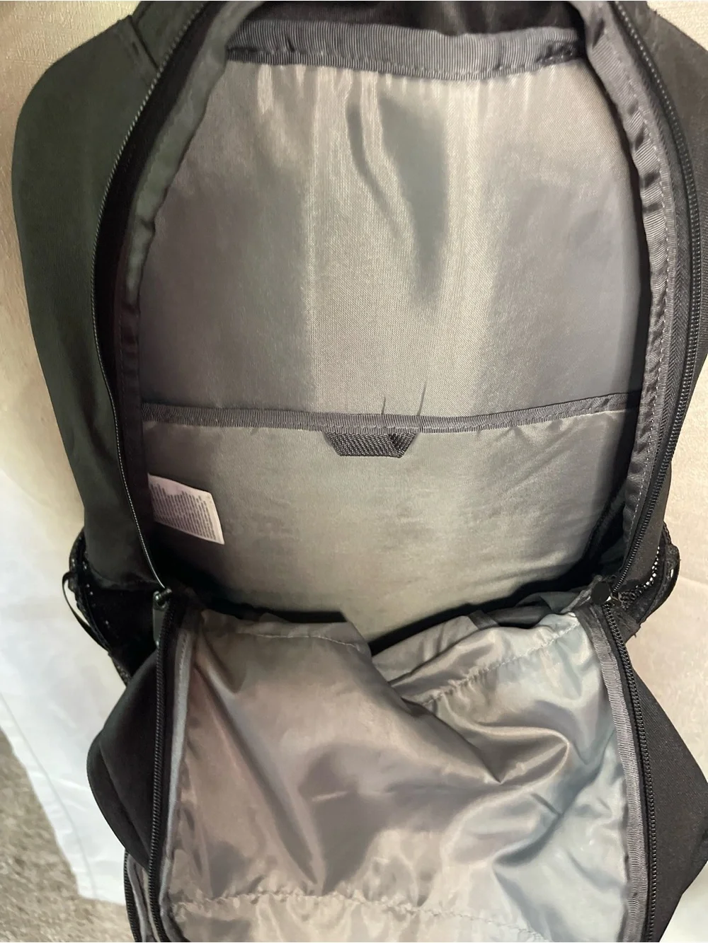 The North Face light gray