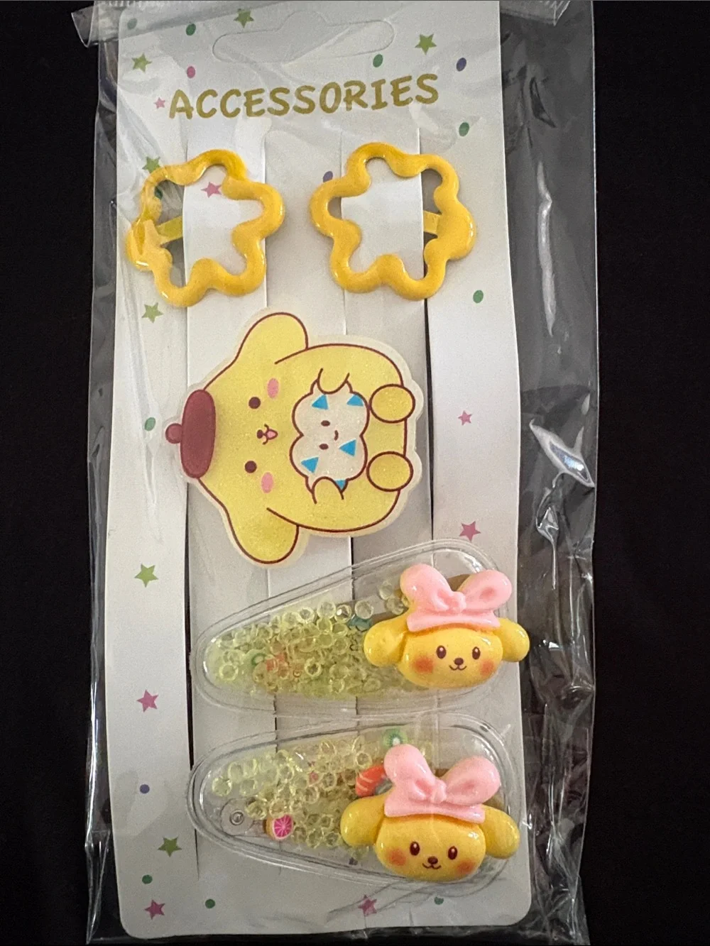 accessories hair clips five sets