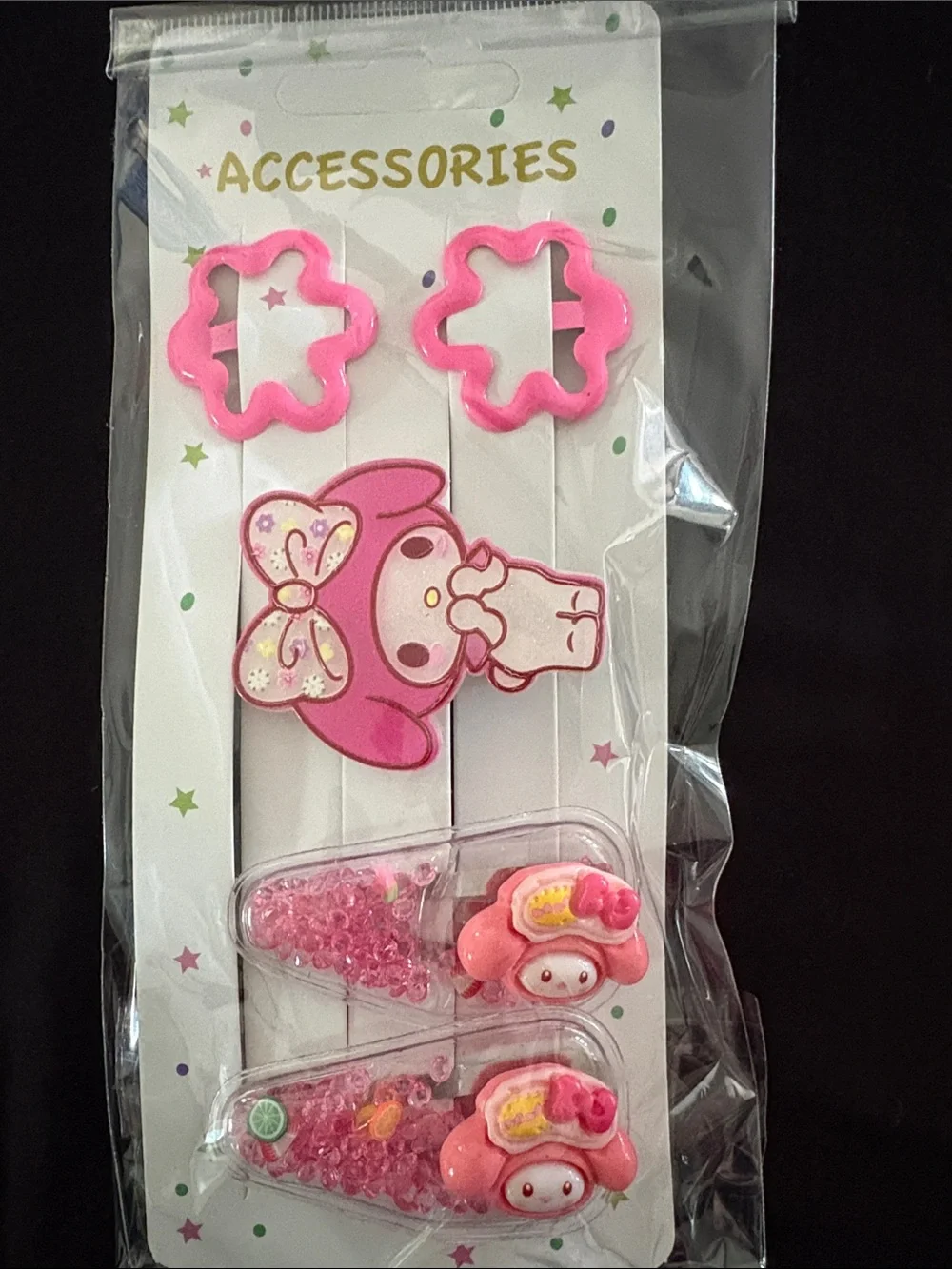 accessories hair clips five sets