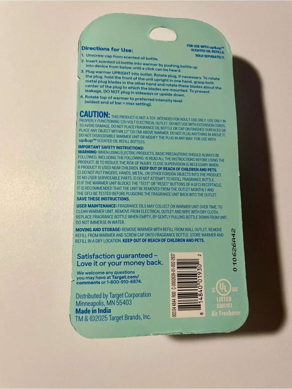 Target plug scented