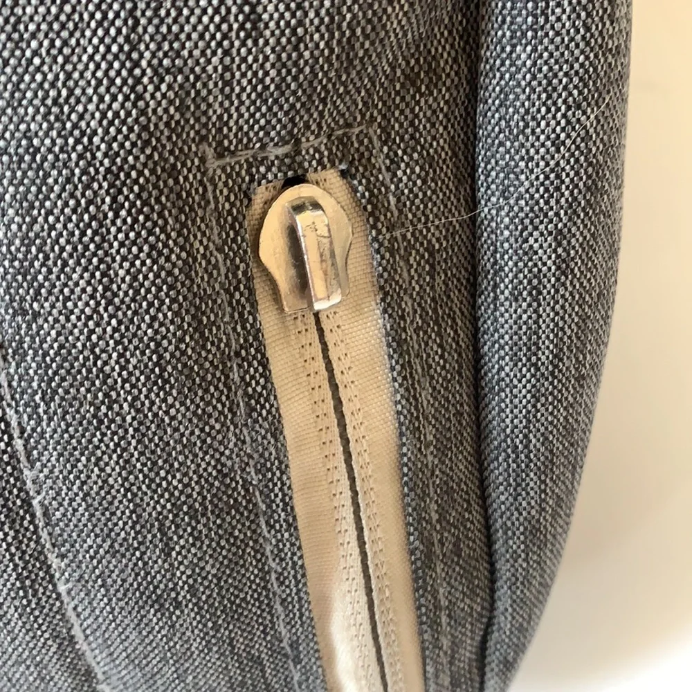 Van Goddy Hybrid 3-in-1 convertible briefcase portfolio backpack gray 14x10